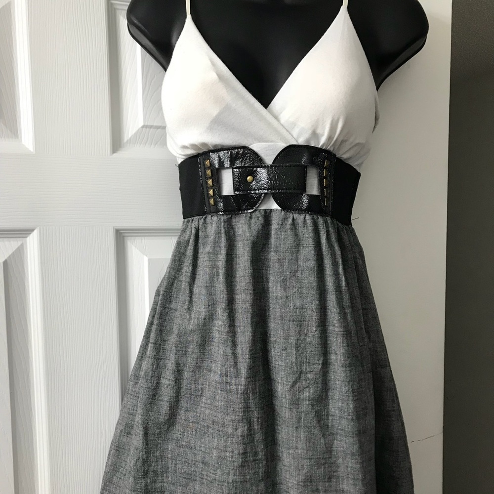 Black & White Mini Dress